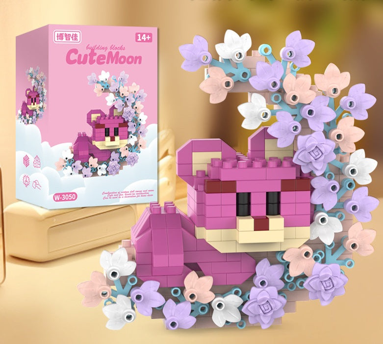 Animal Floral Wreath Building Kit – Moonlit Cute Micro Build