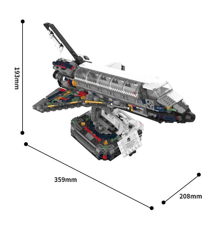 Space Shuttle Building Kit – Aerospace Shuttle Display Set