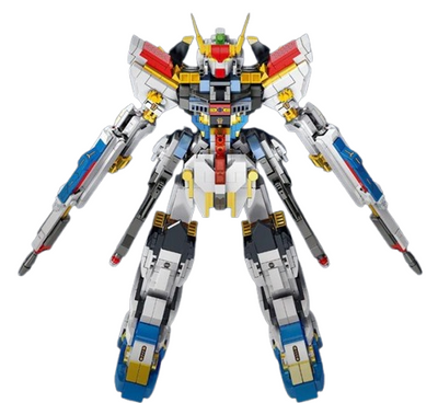Storm Freedom Mecha Robot Building Block Kit – Large-Scale Combat Robot Display Set