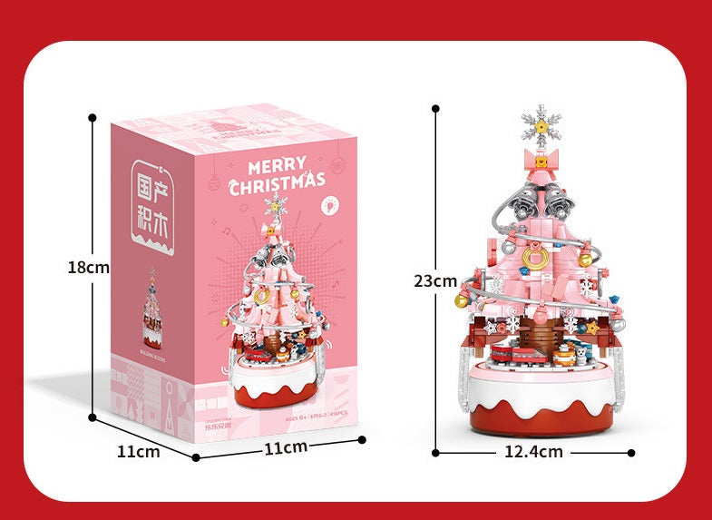 Christmas Bell Tree Building Kit – Festive Crystal Display Set