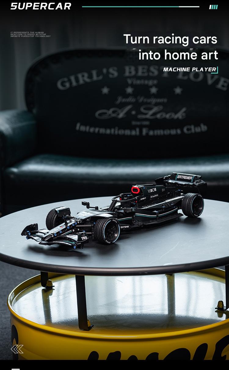 Formula Racing Car Building Kit – High Detail Race Car Display