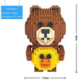 Animal Doll Mini Building Block Set
