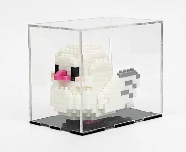 Pixel Bird Building Kit – Micro Bird Display with Movable Wings