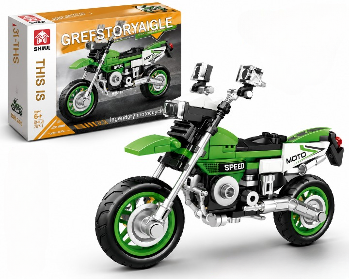 Classic Motorcycle Building Kit – Street & Retro Bike Micro Build