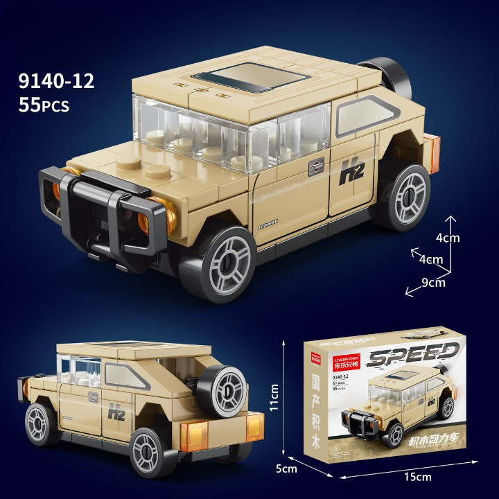 Urban Off Road 4x4 Building Kit – All Terrain Vehicle Display Set