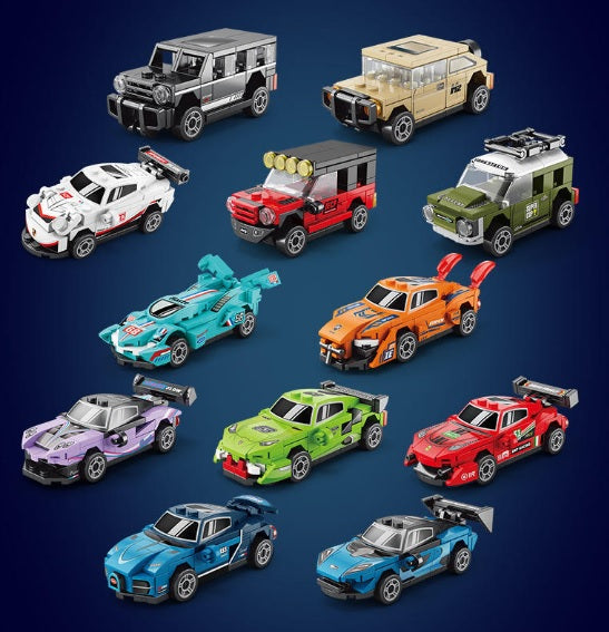 Urban Off Road 4x4 Building Kit – All Terrain Vehicle Display Set
