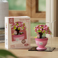 Flower Pot Garden Cottage Tree Building Block Model Kit