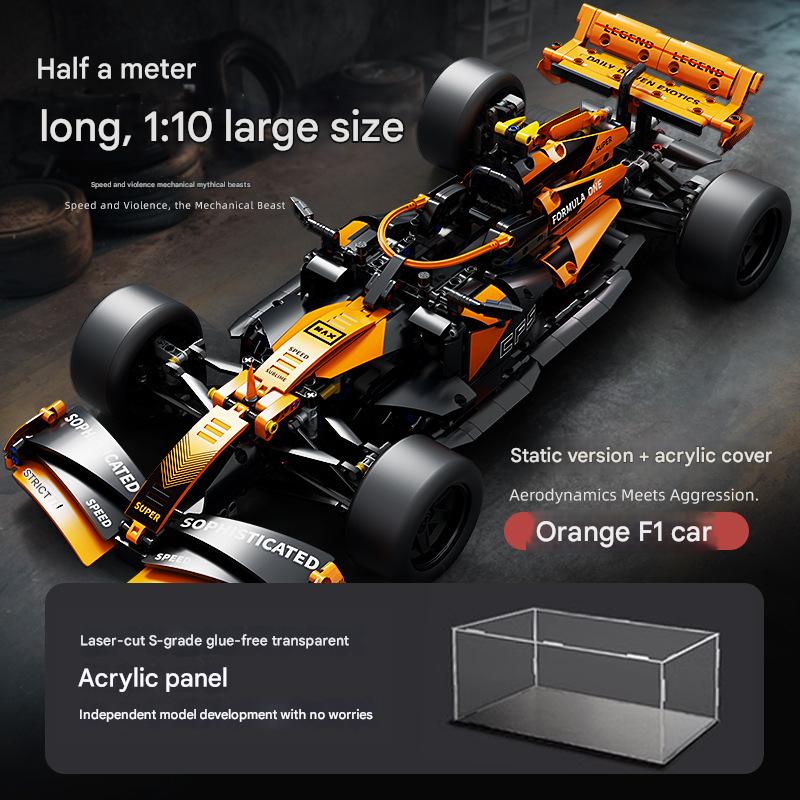 Formula Racing Car Building Kit – 1:10 Scale Large Display Model