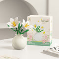 Mini Flower Vase Micro Building Block Set