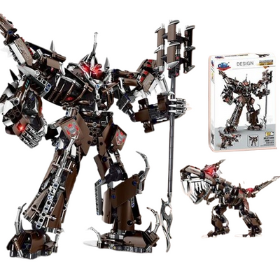 Mecha Tyrannosaurus Dominator Transforming Building Block Set