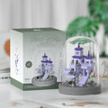 Fantasy Castle Glass Dome Micro Building Block Set