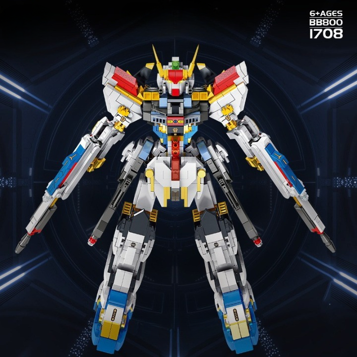 Storm Freedom Mecha Robot Building Kit – Large Scale Combat Robot Display