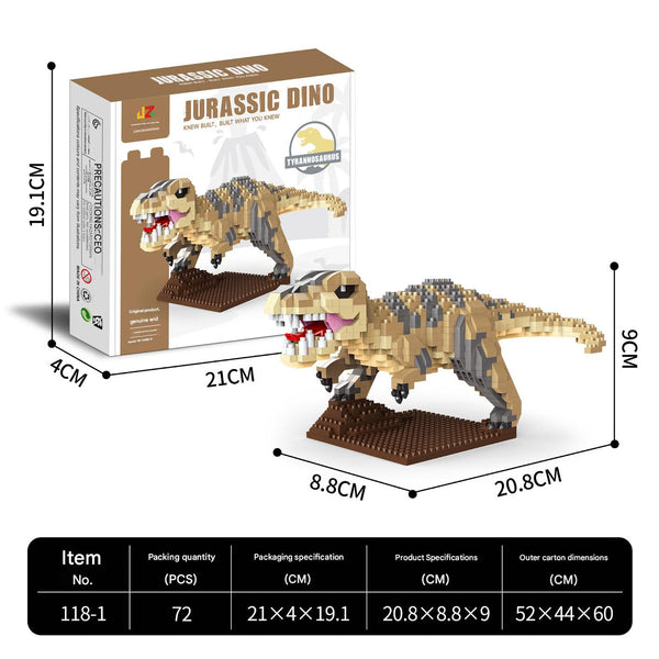 Jurassic Dinosaur Building Block Set