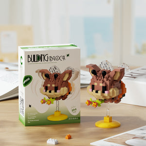 Cute Floating Animal Building Block Model Kit