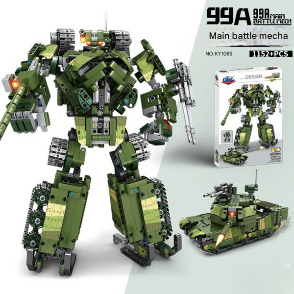 99A Main Battle Mech Transforming Building Block Set