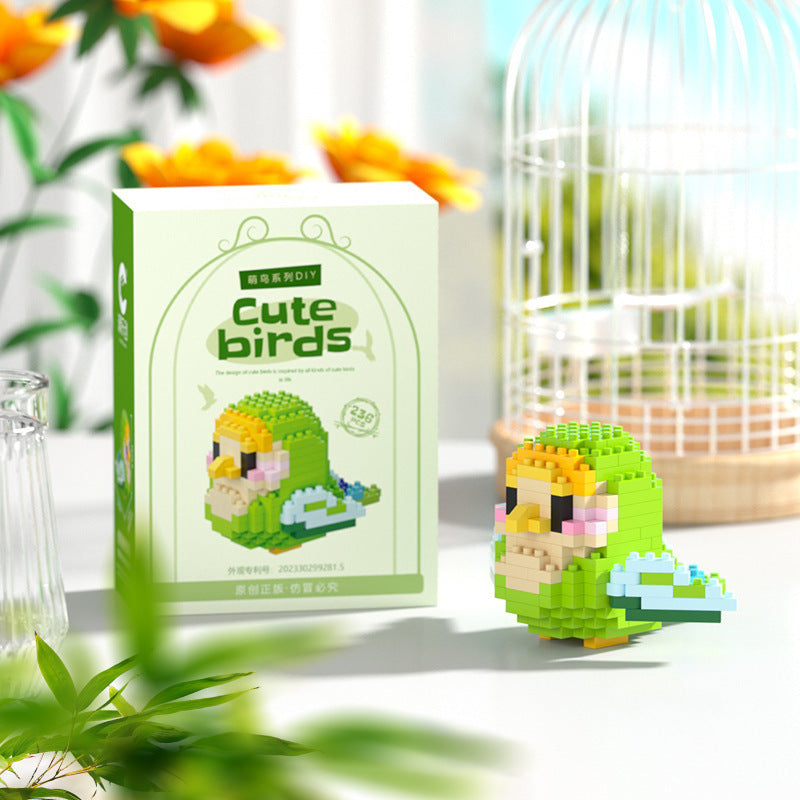 Pixel Bird Building Block Kit