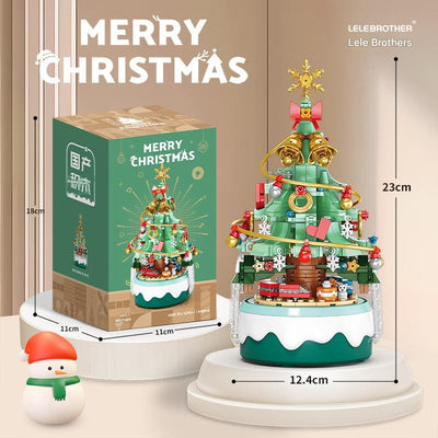 Christmas Bell Crystal Tree Building Block Set