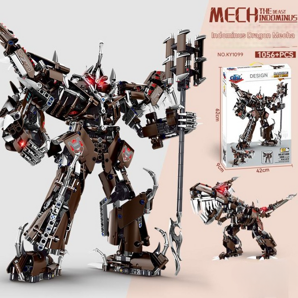 Mecha Tyrannosaurus Dominator Transforming Building Block Set