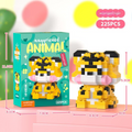 Cute Cartoon Doll Building Blocks Set