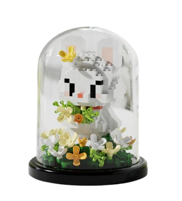 Animal Glass Dome Building Kit