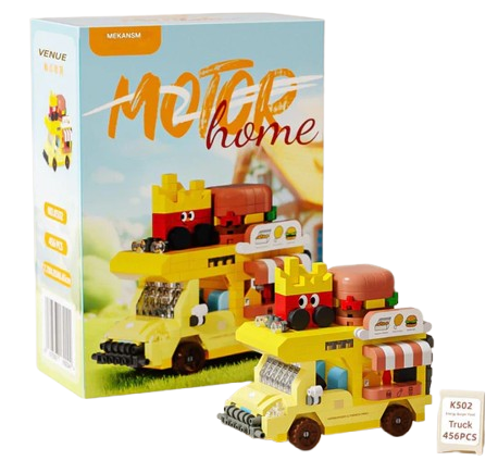 Food Truck Street Stall Building Kit