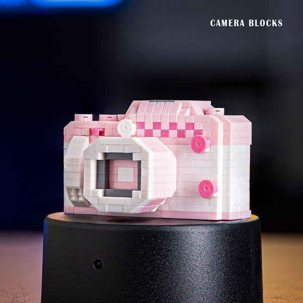 Retro Camera Building Block Model Kit