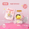 Mini LED Zodiac Astronaut Building Block Set