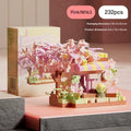 Mini Flower Shop Street Scene Building Block Kit – Micro-Scale Boutique Storefront