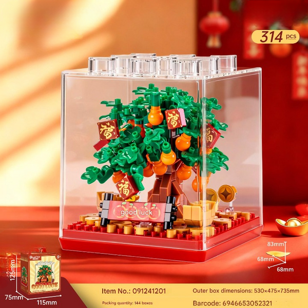 Fortune Scene Micro Building Block Model Kit