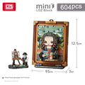 Cute Painting Frame Micro Building Block Set