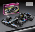 Mini Formula Racing Car Building Block Kit – Race Car Micro Build Display Collection