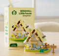 Windmill Little House Building Block Set