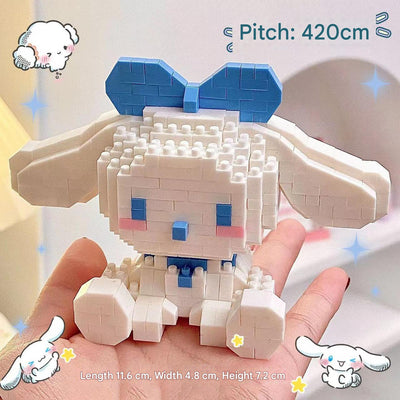 Cute Jade Dog  Building Block Set