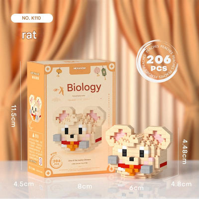 Cute Animal Building Block Set