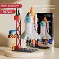 Mini Space Rocket & Spaceship Building Block Kit – Aerospace Micro Build Collection
