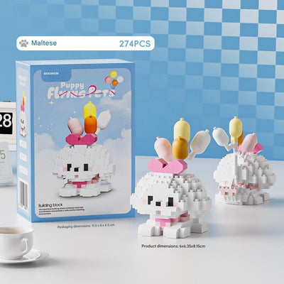 Flying Pets Balloon Animal Micro Building Block Set