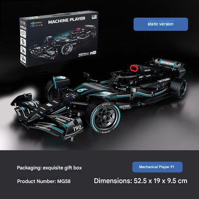 Mercedes F1 Formula Racing Building Blocks Model Kit