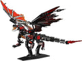 Fire Dragon Nesario Building Block Kit – Large-Scale Flame Dragon Display Set