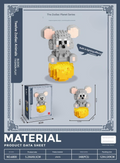 Zodiac Animal Micro Building Block Set