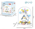 Balloon Dream Castle Glass Dome Micro Building Block Set