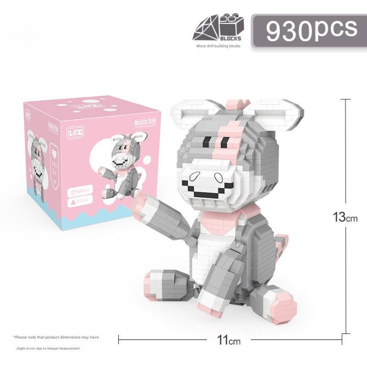 Animal Doll Building Kit – Trendy Character Micro Build Set