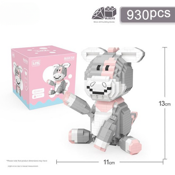 Animal Doll Mini Building Block Set