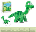 Cartoon Jurassic Dinosaur Mini Building Block Set