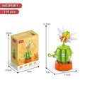 Mini Botanical Potted Plant Micro Building Block Set