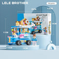 City Street Food Truck  Building Block Set