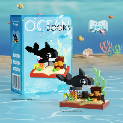 Ocean Animals Micro Building Block Set