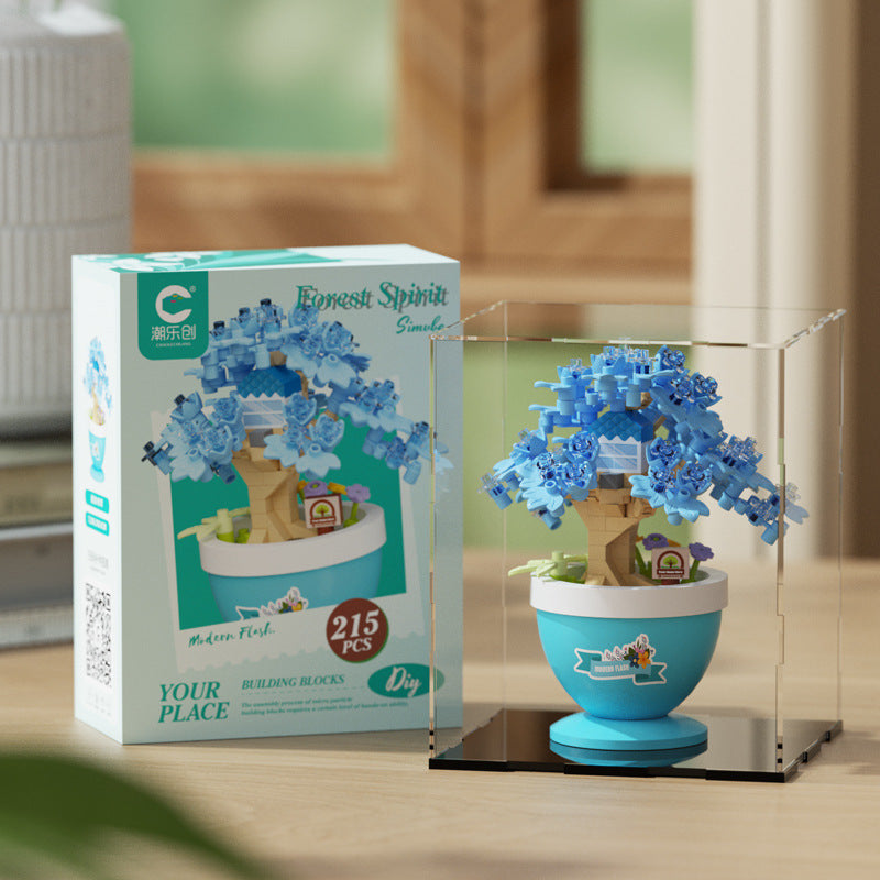 Garden Cottage Building Kit – Flower Pot Tree House Micro Build