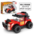 Mini Racing Car Building Block Set