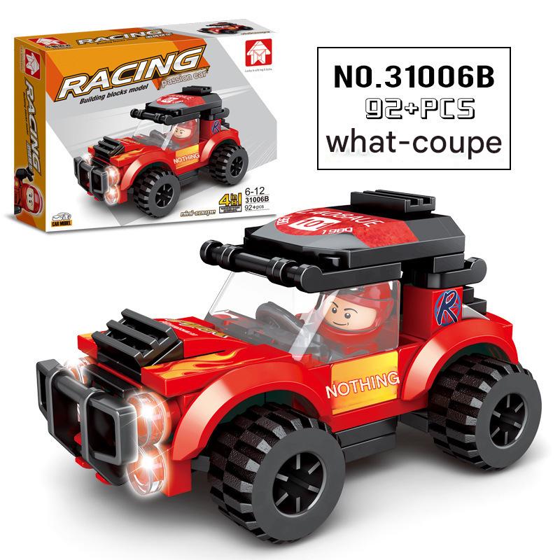 Mini Racing Car Building Kit – Compact Speed Micro Build Set