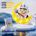 Cute Zodiac Animal Moon Display Micro Building Block Set